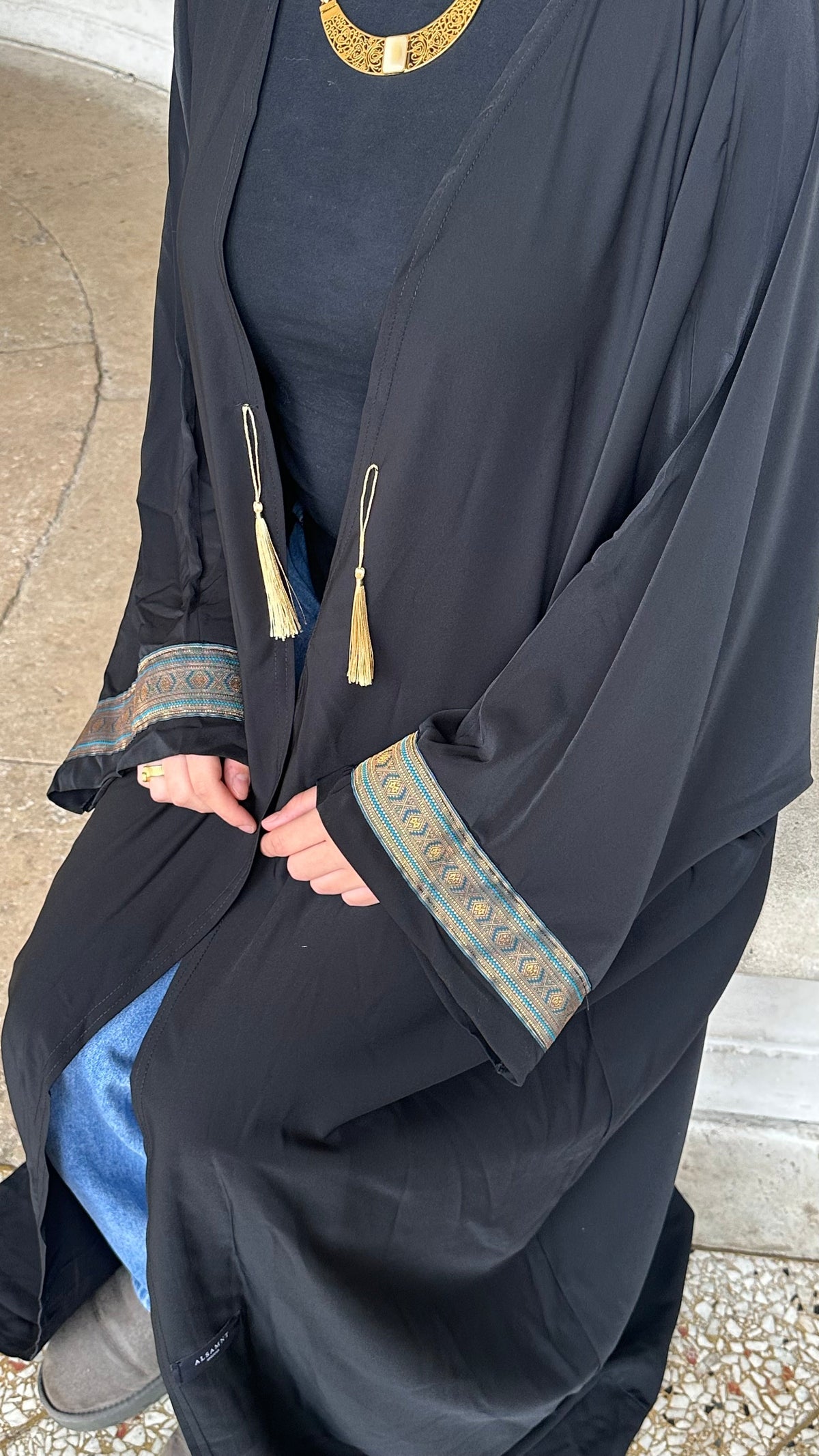 Kimono long Samra, collection Paris – Alsamnt – vue 2
