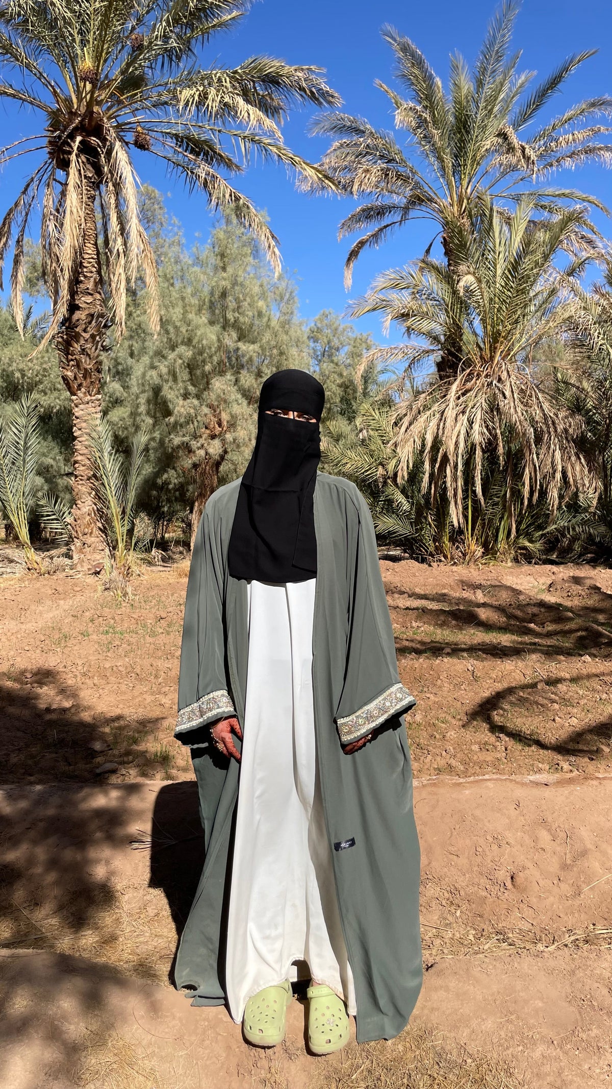 Kimono Alya en soie de Médine à sfifa – Alsamnt