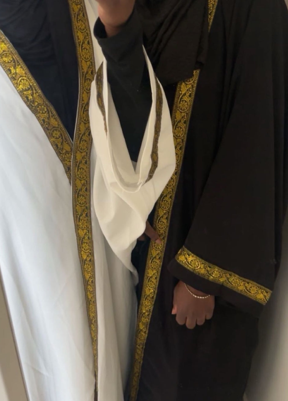 Kimono Fès en soie de Médine à sfifa – Alsamnt – vue 4