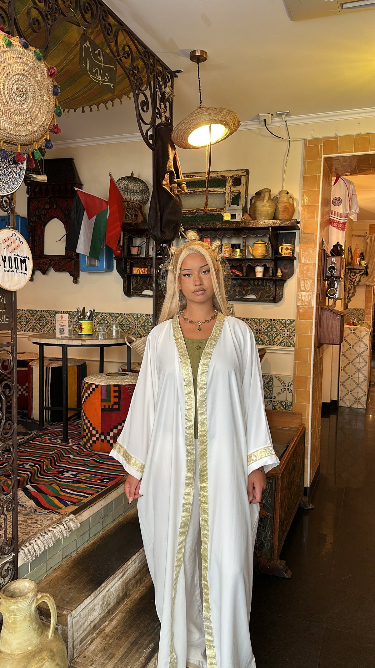 Kimono Tasmiha à sfifa fine – Alsamnt