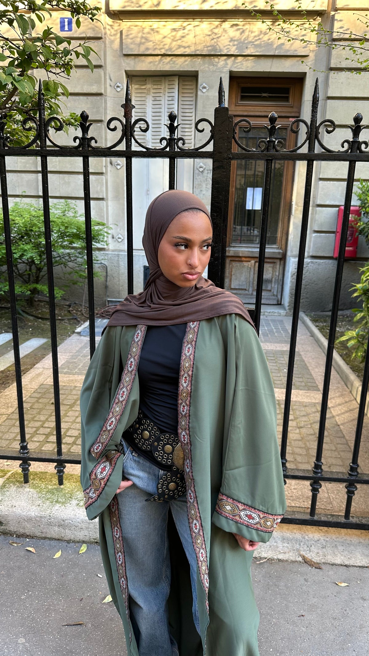 Kimono Siham en soie de Médine – Alsamnt