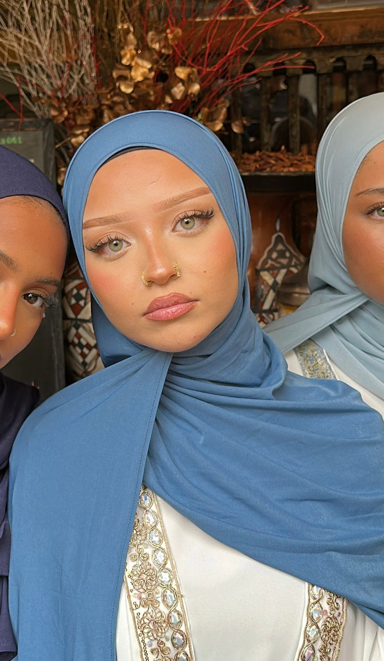 Hijab en jersey premium – Alsamnt