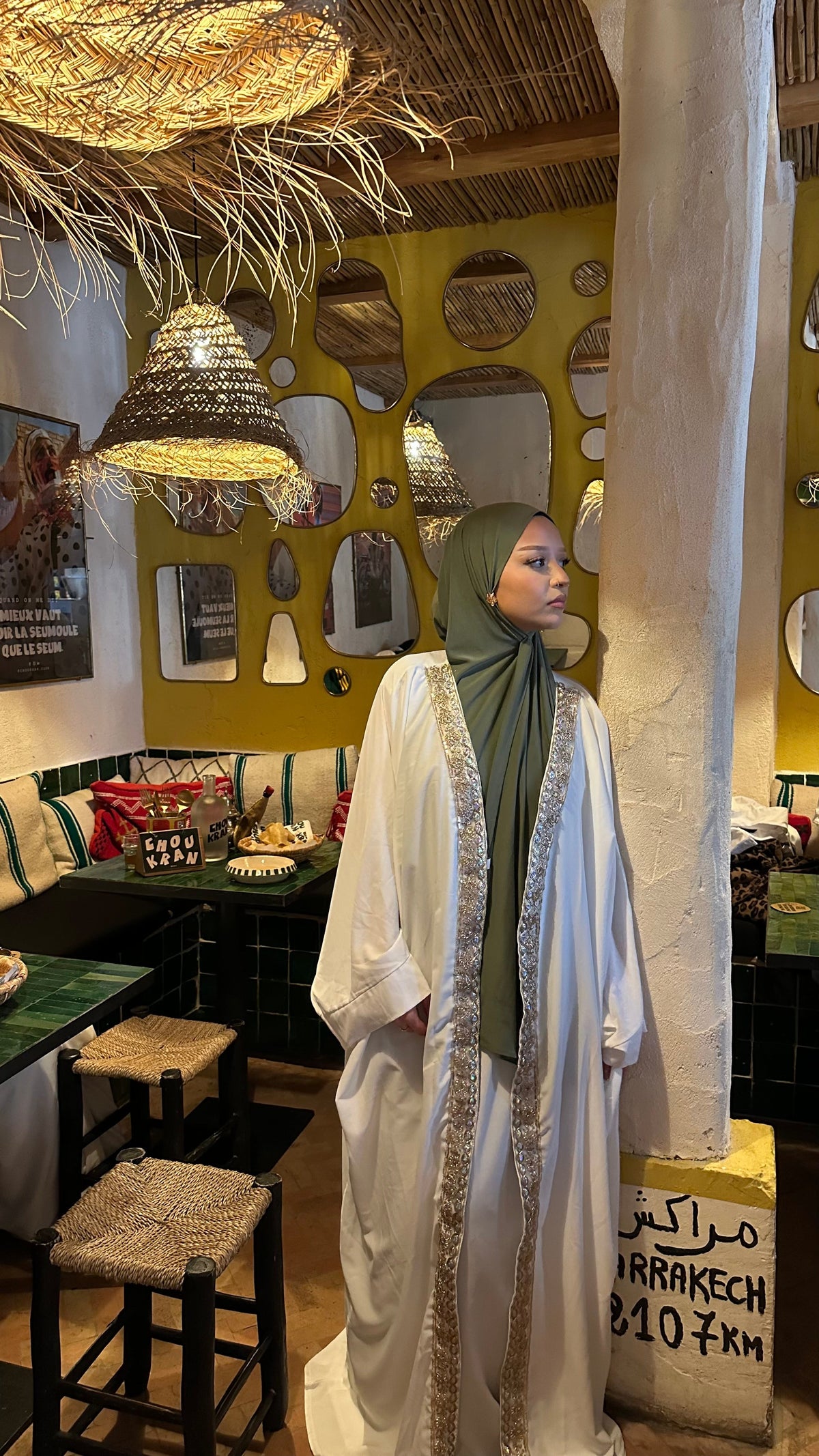 Hijab en jersey premium – Alsamnt – vue 2