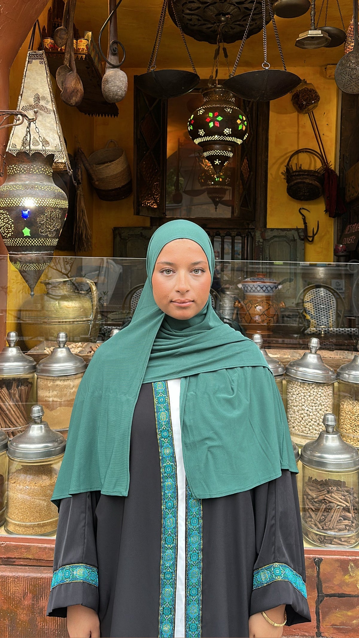 Hijab en jersey premium – Alsamnt