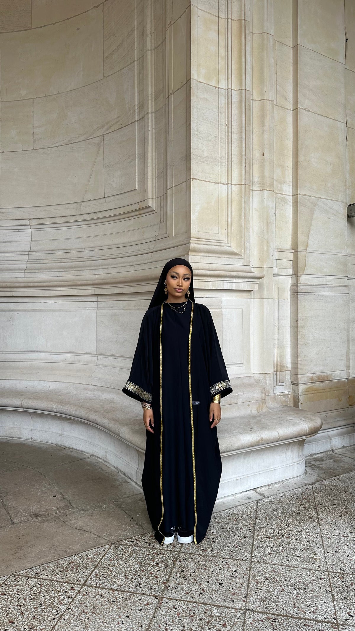 Kimono Narjiss en soie de Médine – Alsamnt
