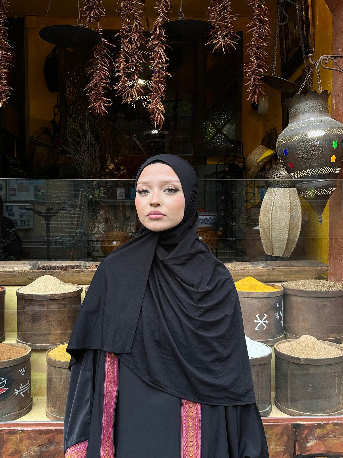 Hijab en jersey premium – Alsamnt