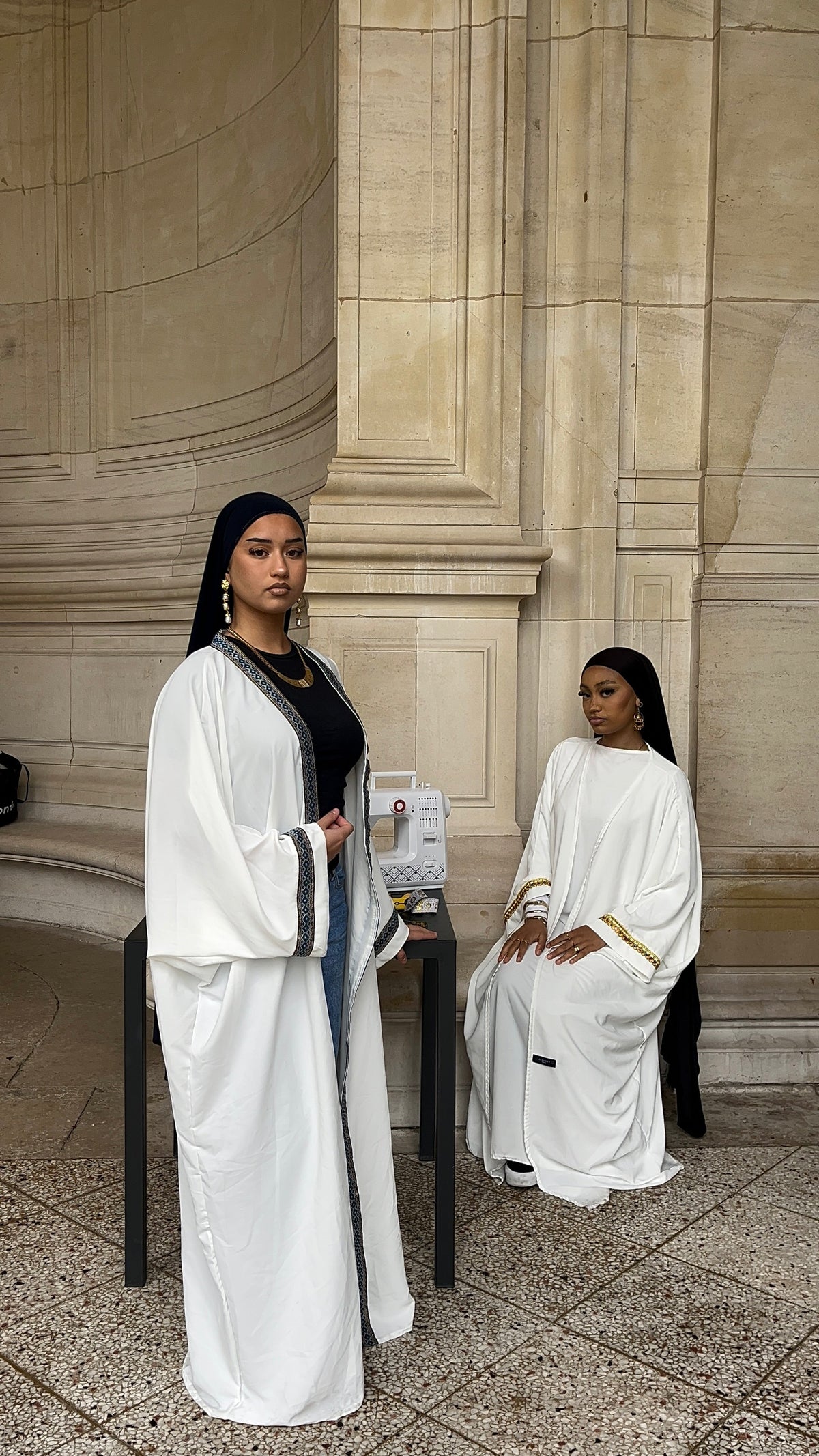 Kimono long Kam, collection Paris – Alsamnt – vue 3