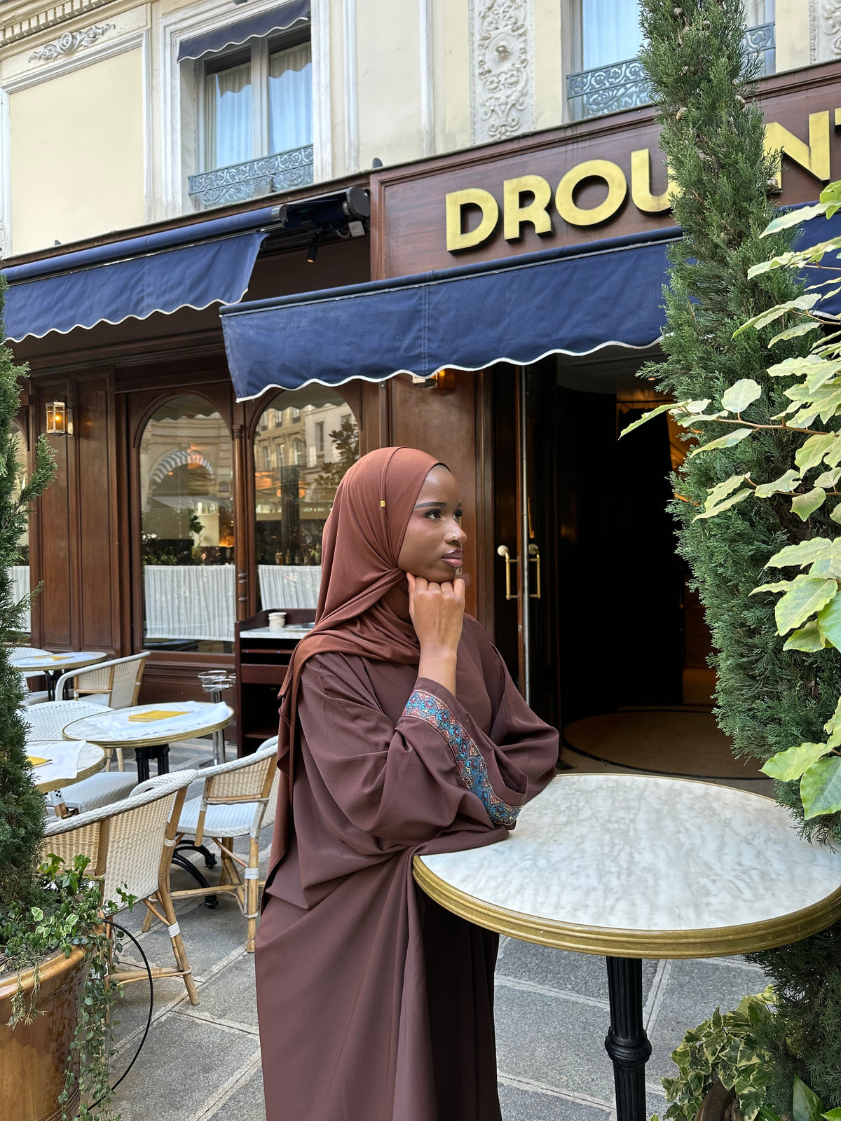 Abaya saoudienne Fanta à sfifa marocaine – Alsamnt