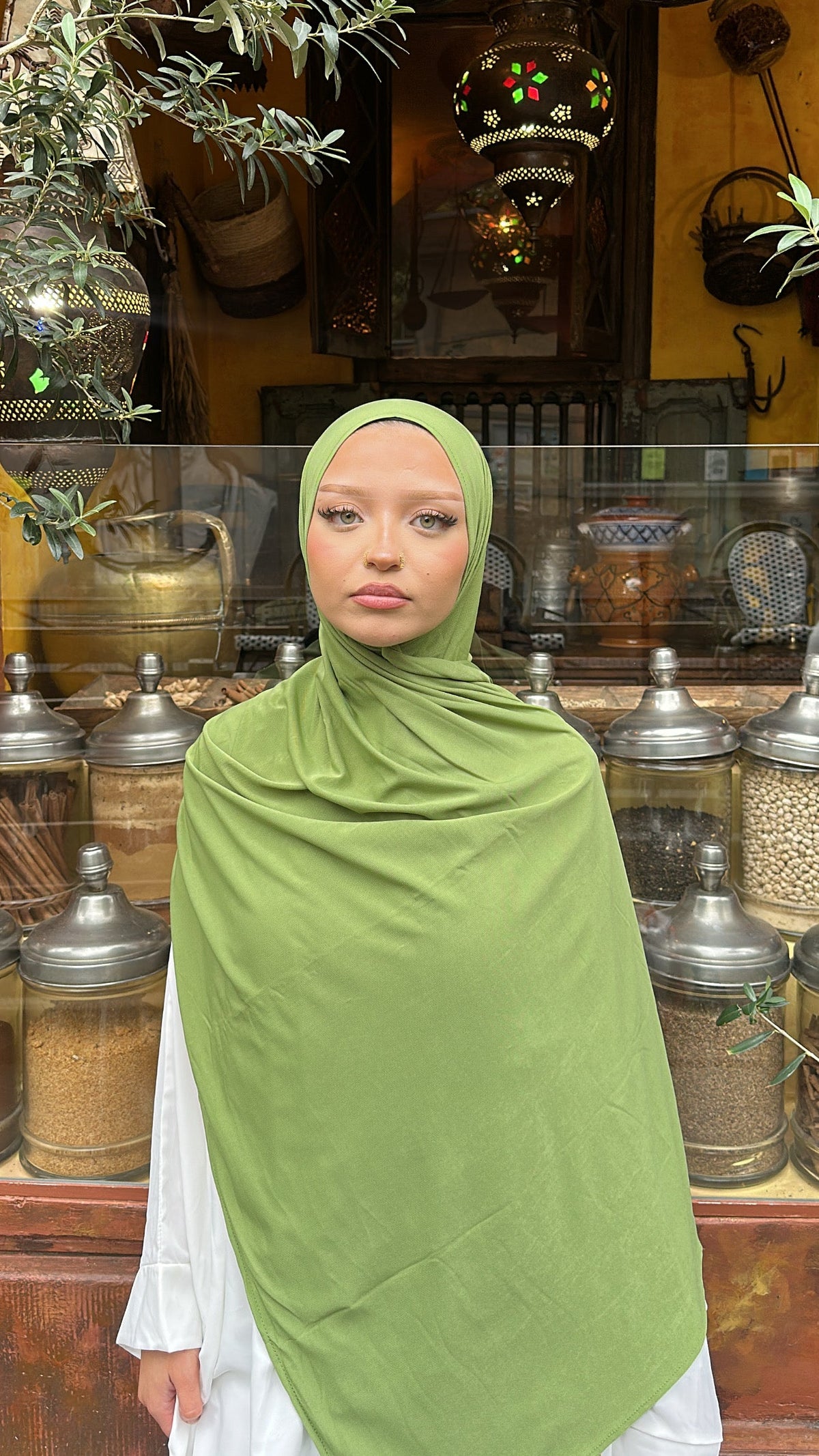 Hijab en jersey premium – Alsamnt