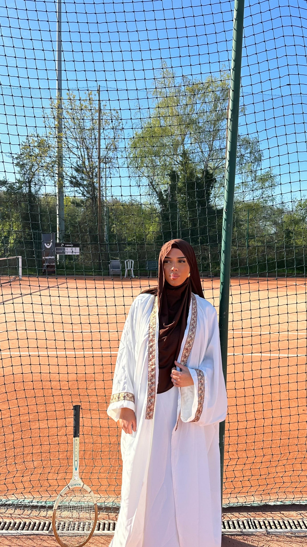 Kimono d’été Mocca, collection Blanc Citron – Alsamnt – vue 2