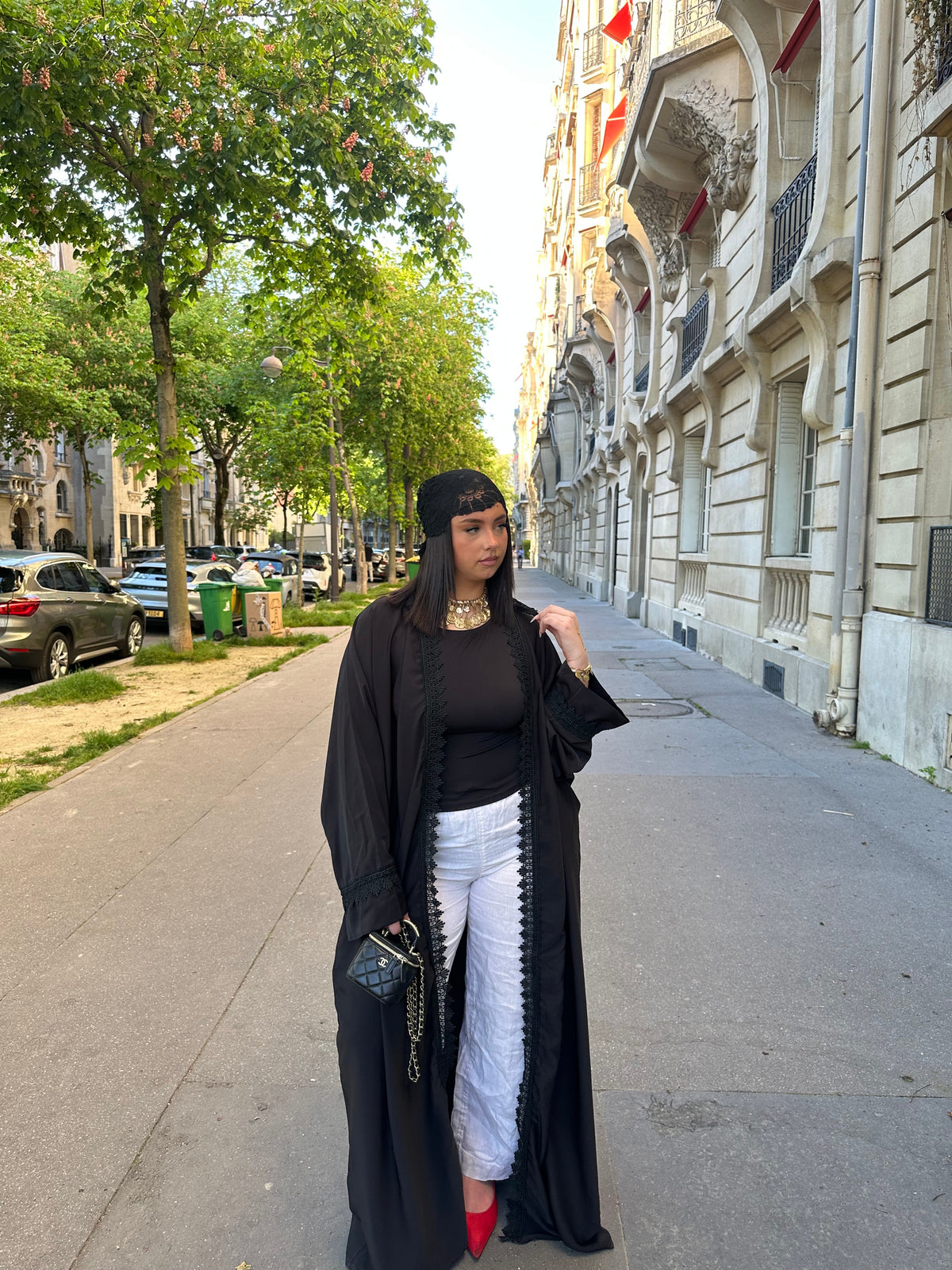 Kimono Raja en soie de Médine – Alsamnt – vue 4