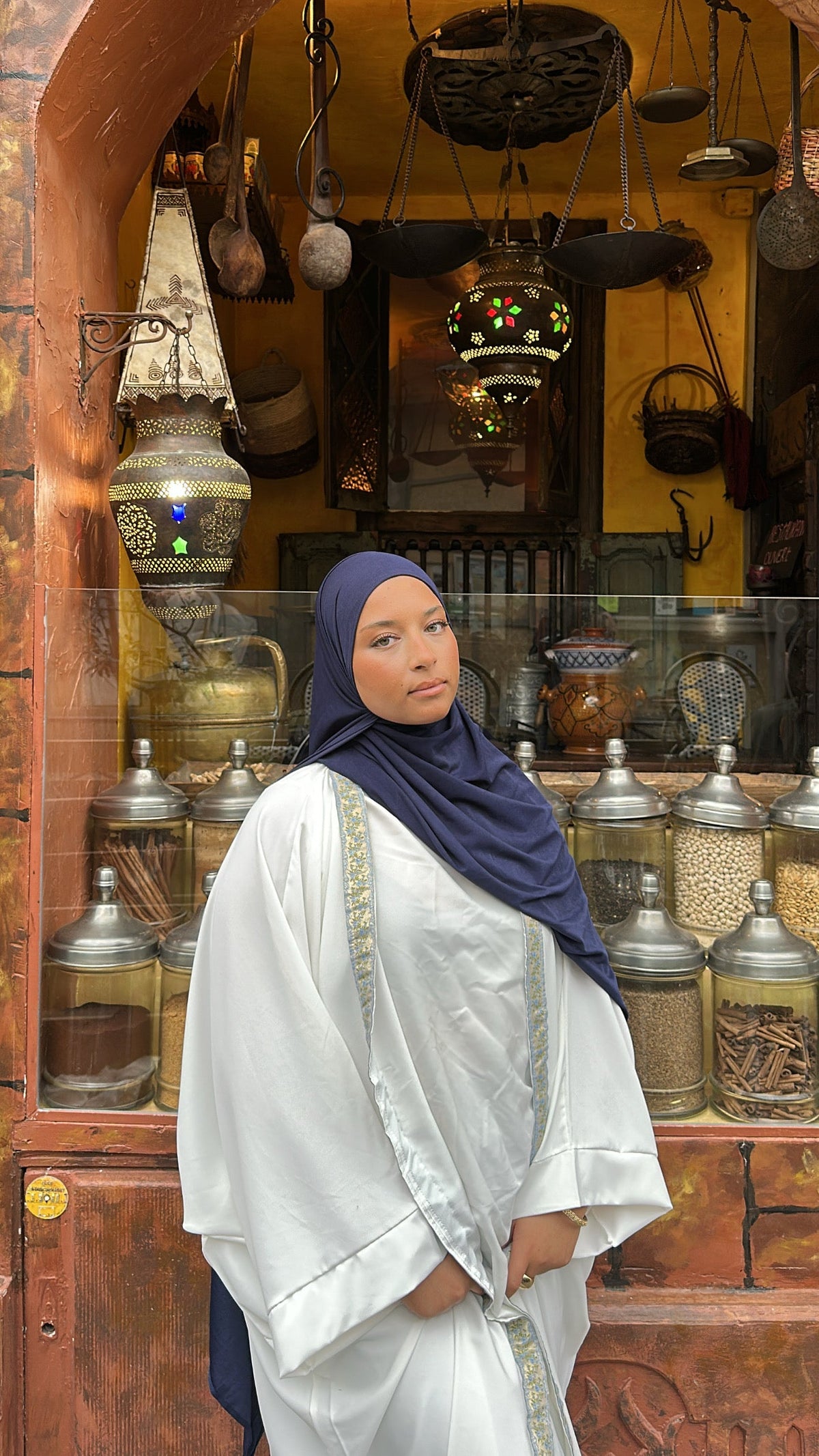 Hijab en jersey premium – Alsamnt