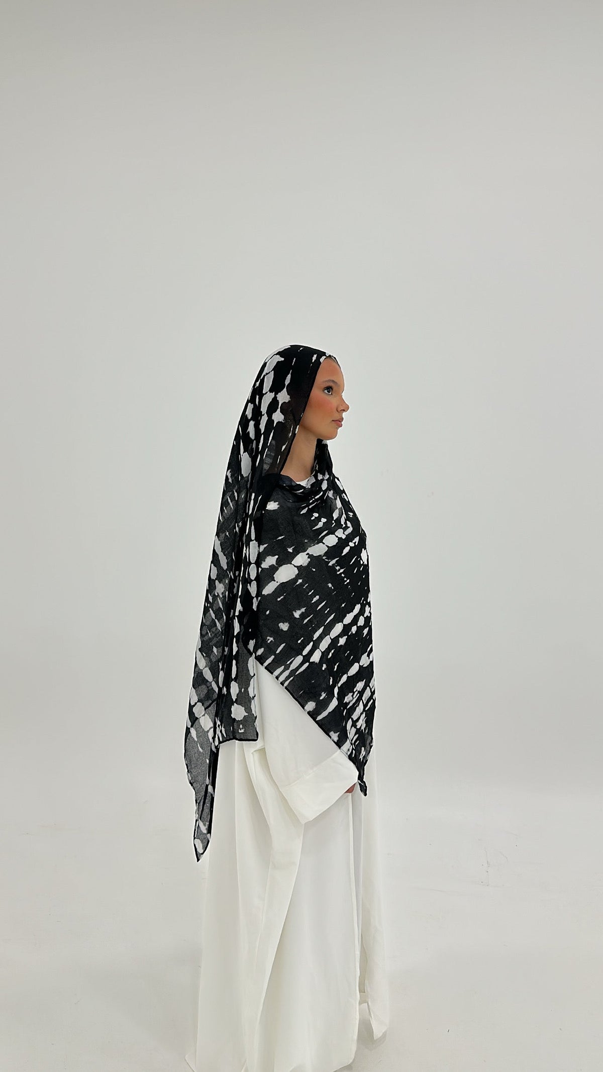 Foulard de tête inspiration melhfa – Alsamnt – vue 2