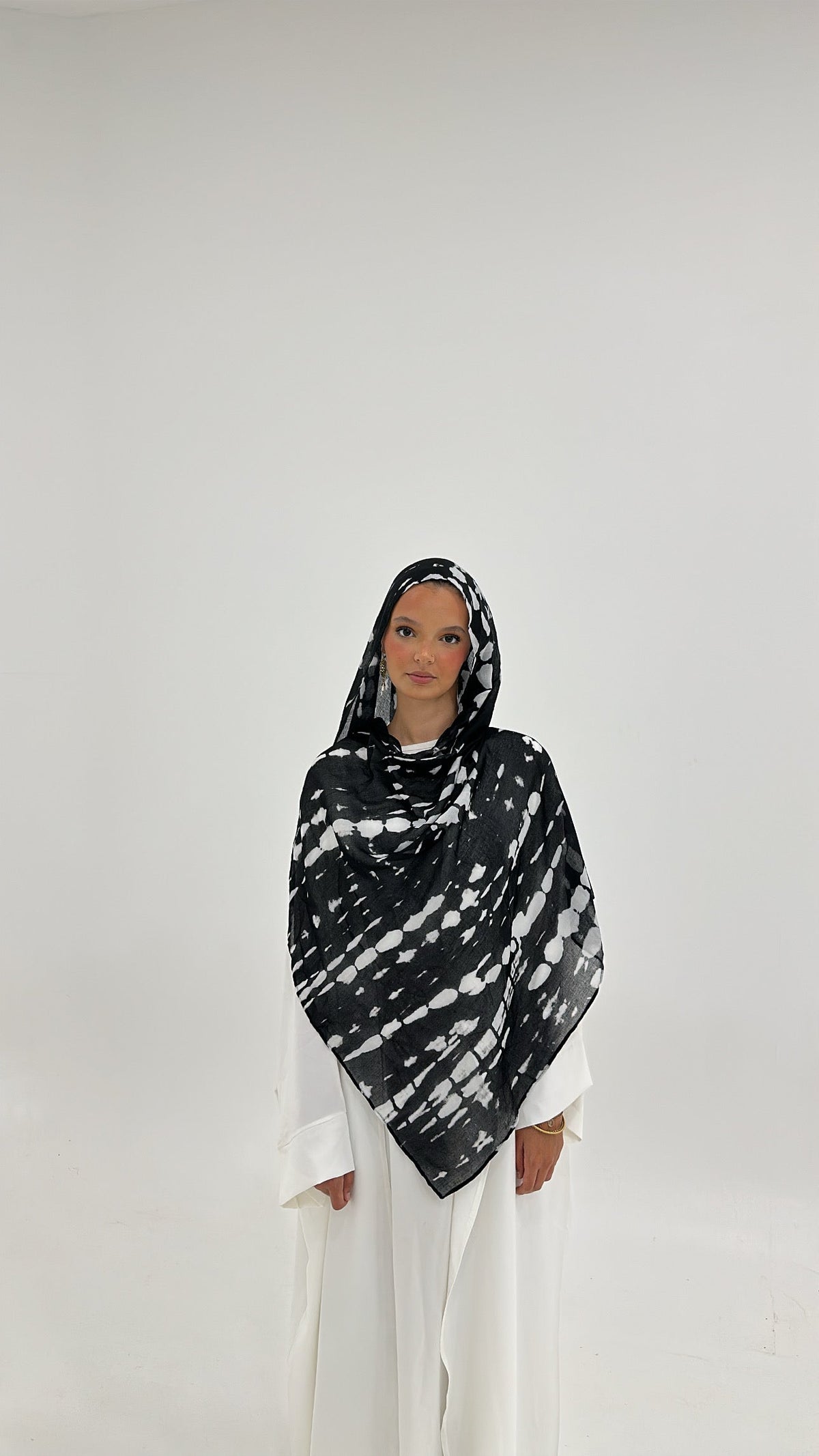 Foulard de tête inspiration melhfa – Alsamnt – vue 3