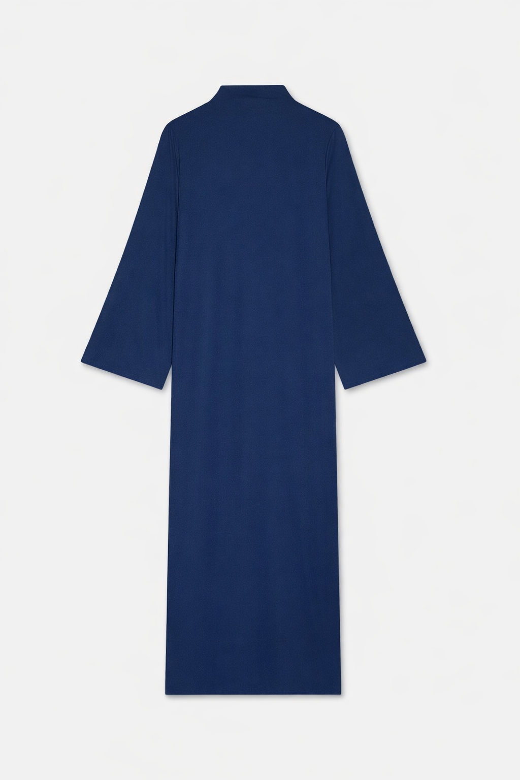 Ensemble Hayaa bleu marine, abaya et khimar en jersey – Alsamnt – vue 2