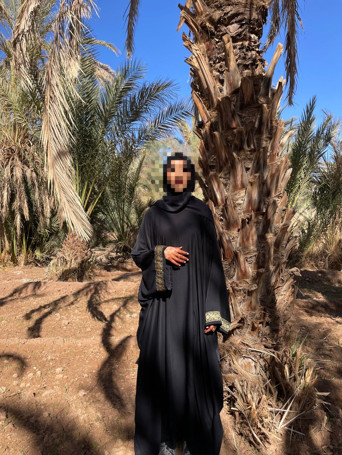 Abaya saoudienne Traba à sfifa marocaine – Alsamnt