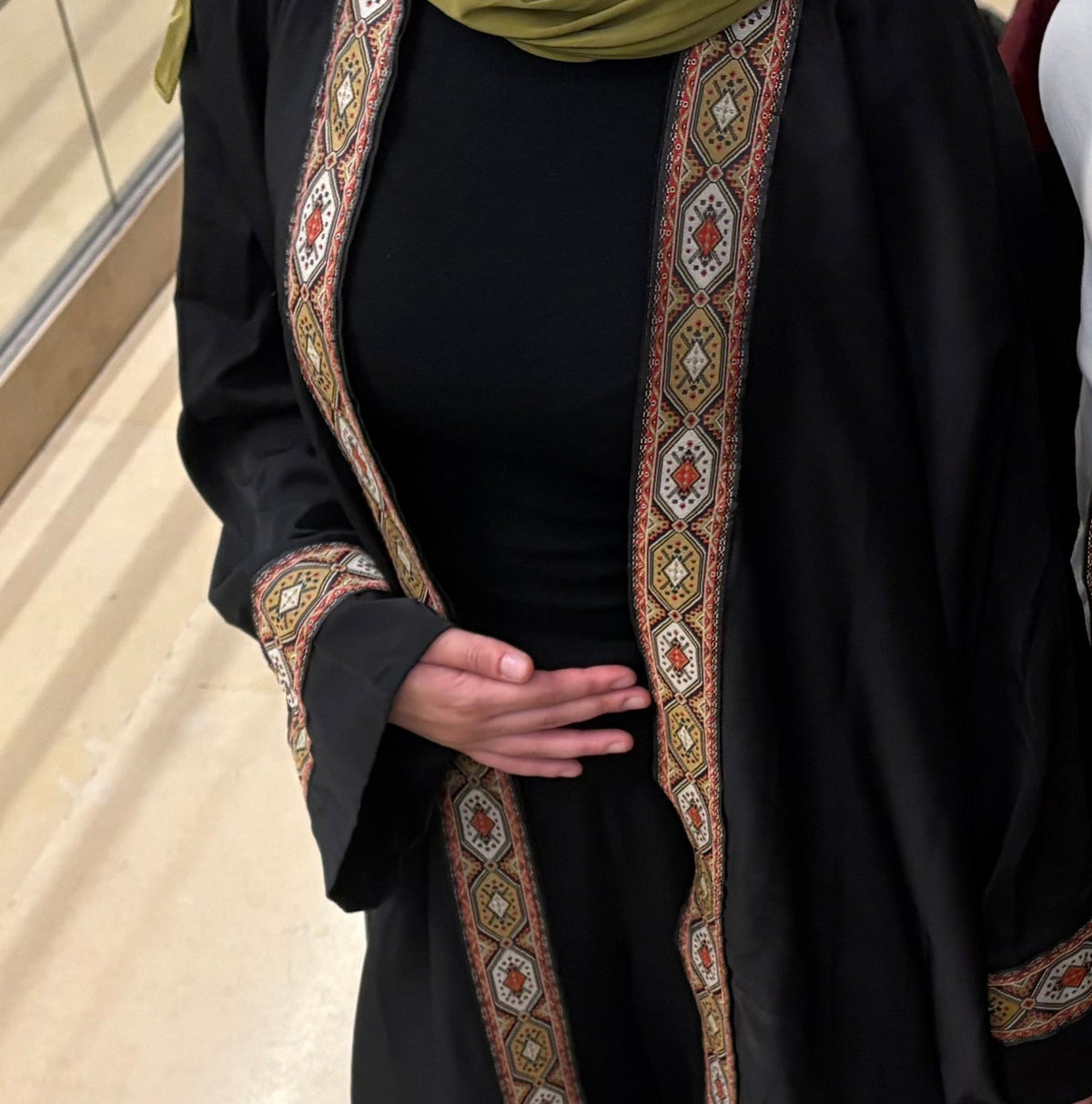 Kimono Siham en soie de Médine – Alsamnt – vue 3