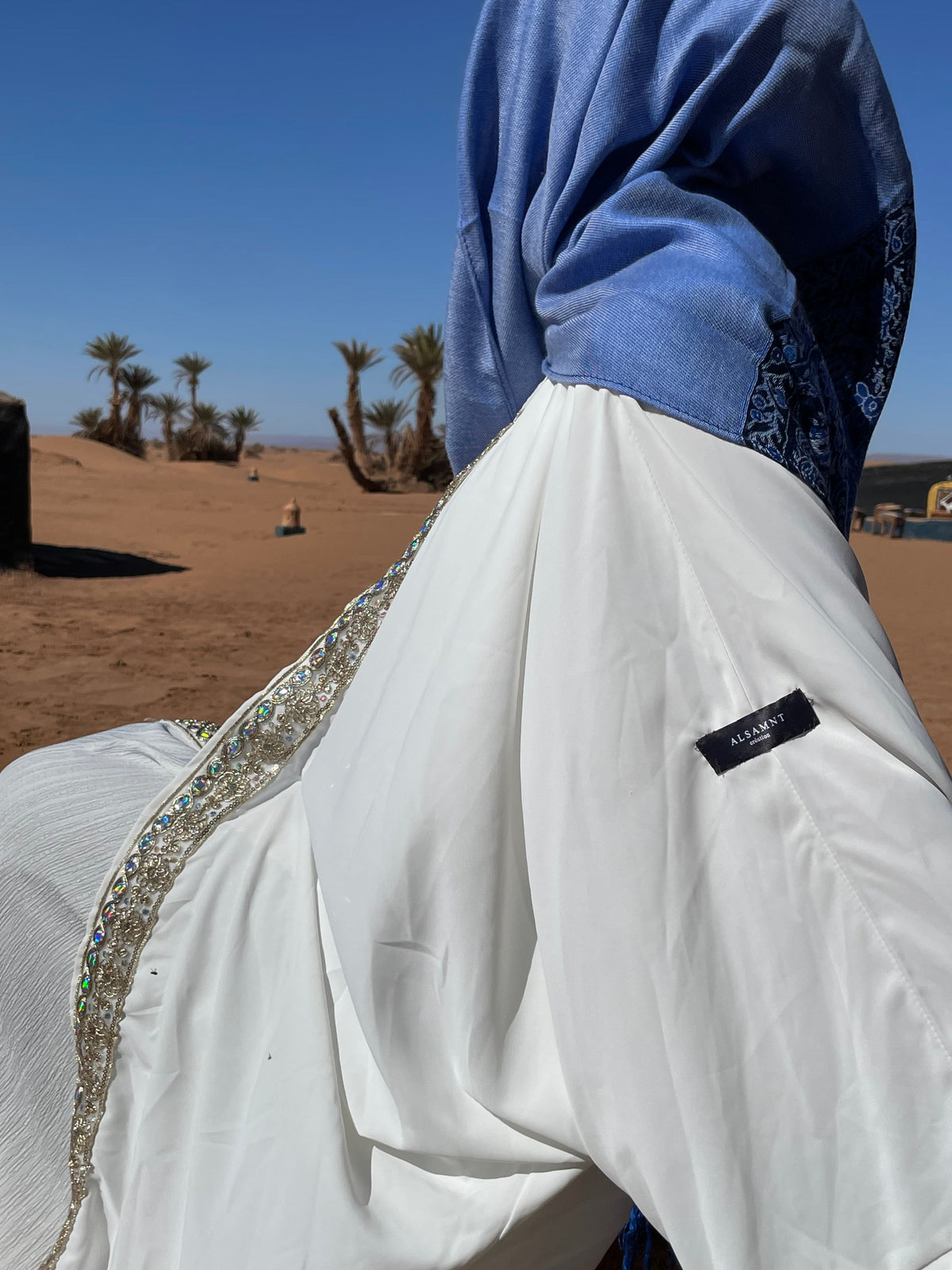 Kimono Isana en soie de Médine – Alsamnt – vue 2