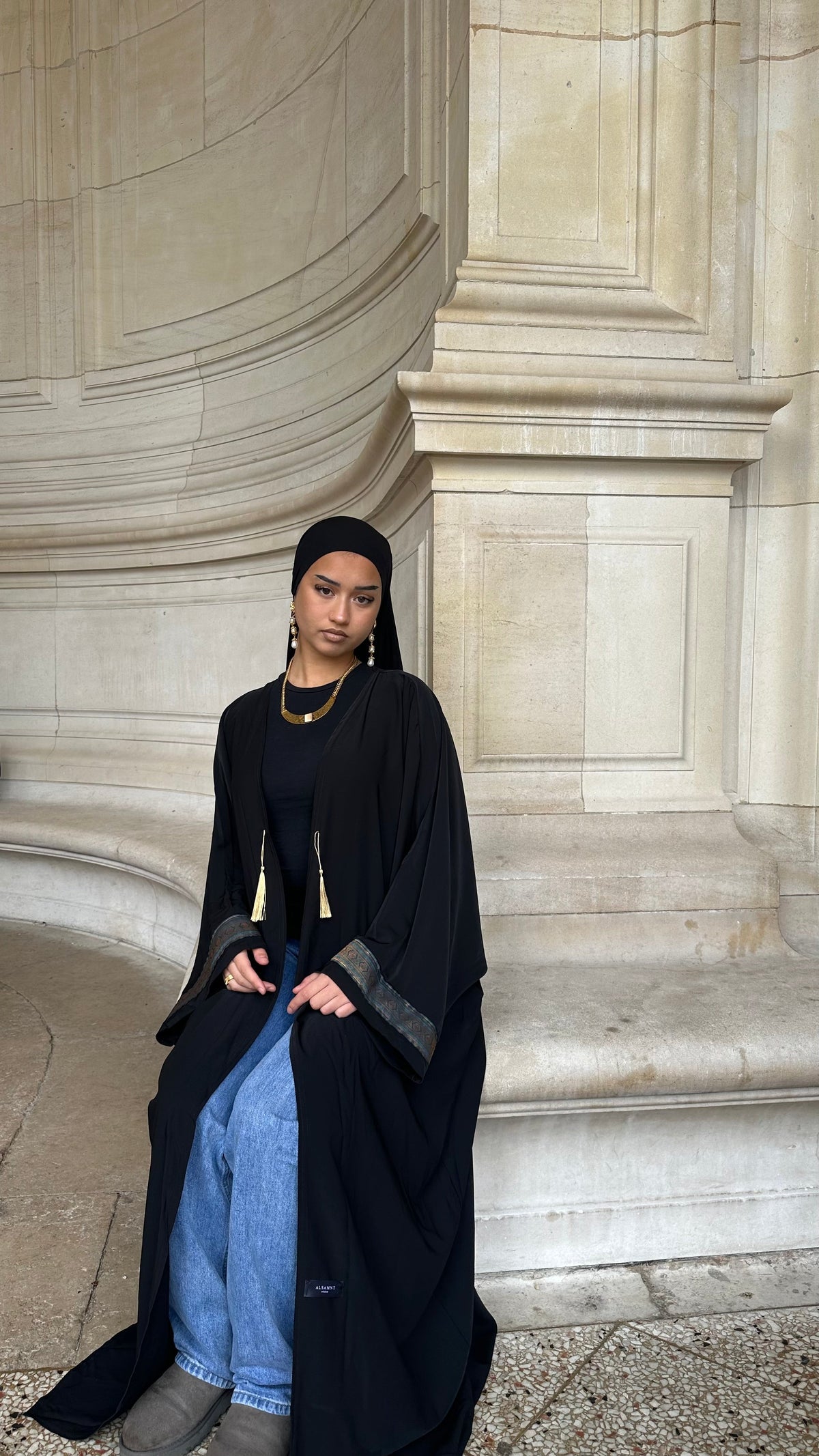 Kimono long Samra, collection Paris – Alsamnt – vue 3