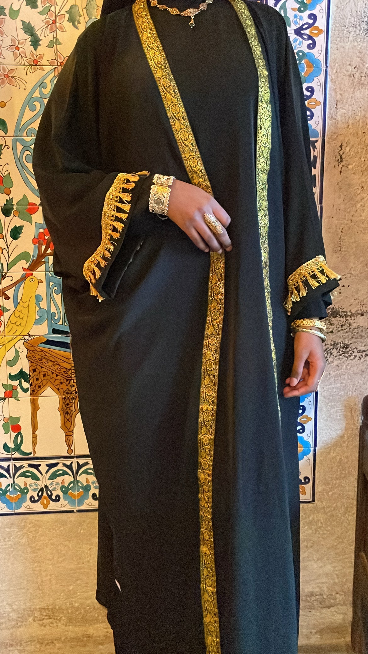 Kimono Doha en soie de Médine – Alsamnt – vue 2