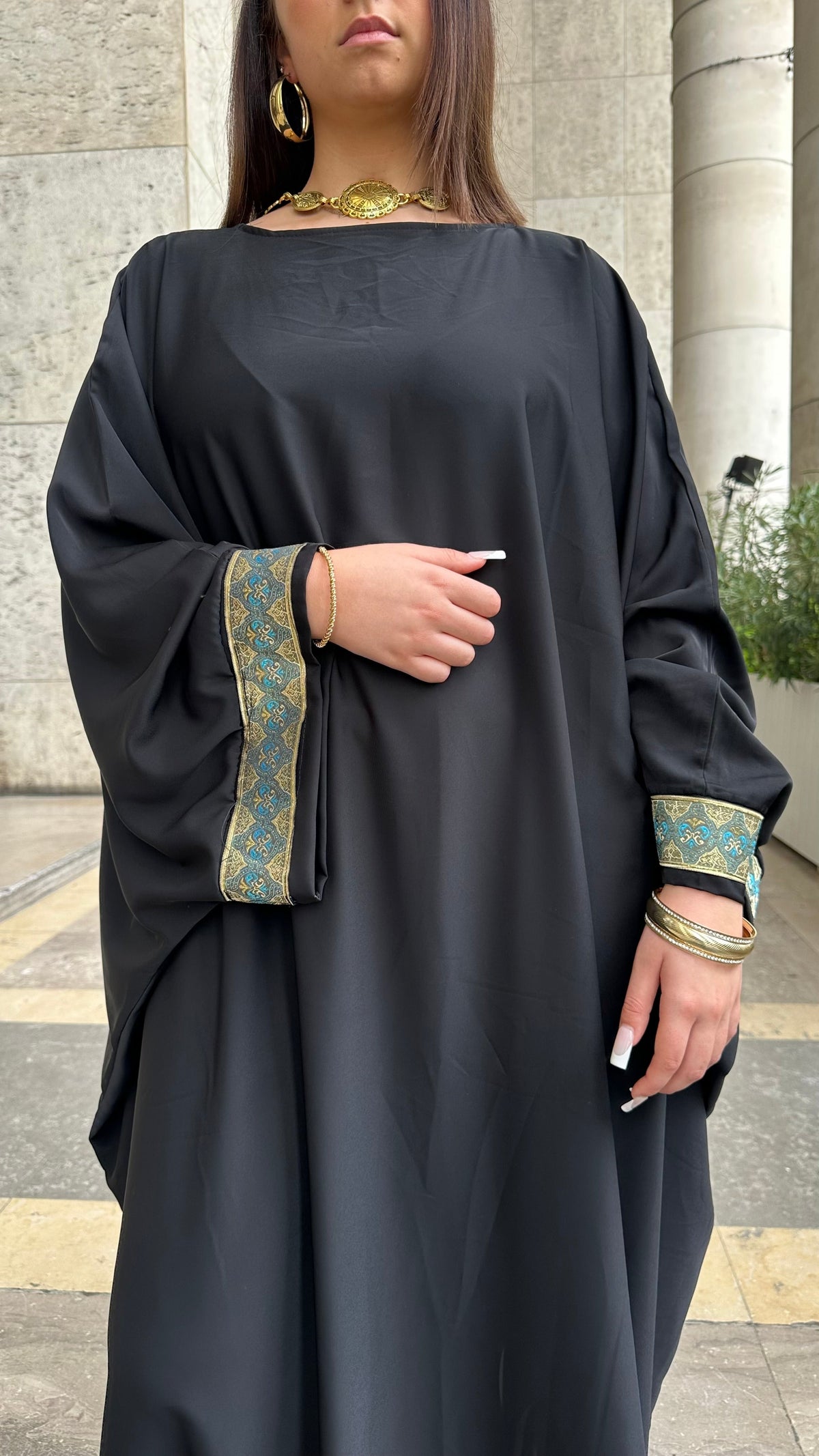 Abaya saoudienne Moscou à sfifa marocaine – Alsamnt – vue 2