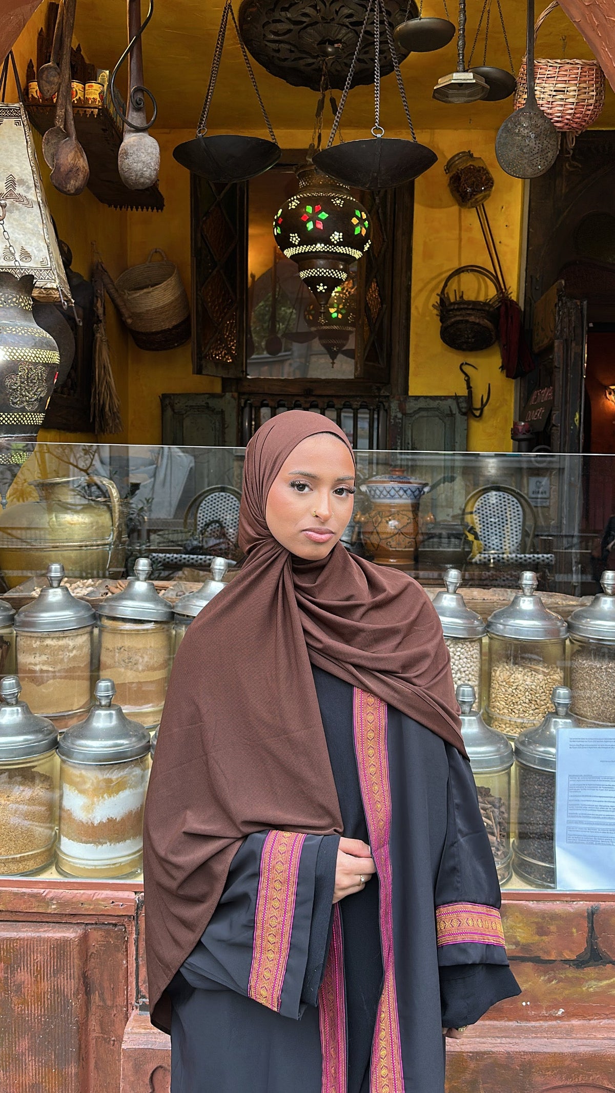Hijab en jersey premium – Alsamnt