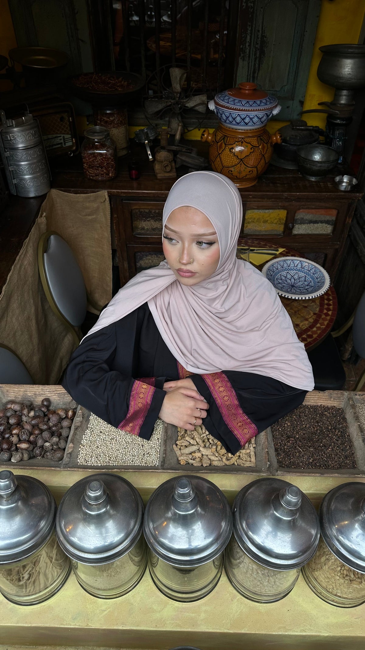Hijab en jersey premium – Alsamnt – vue 2