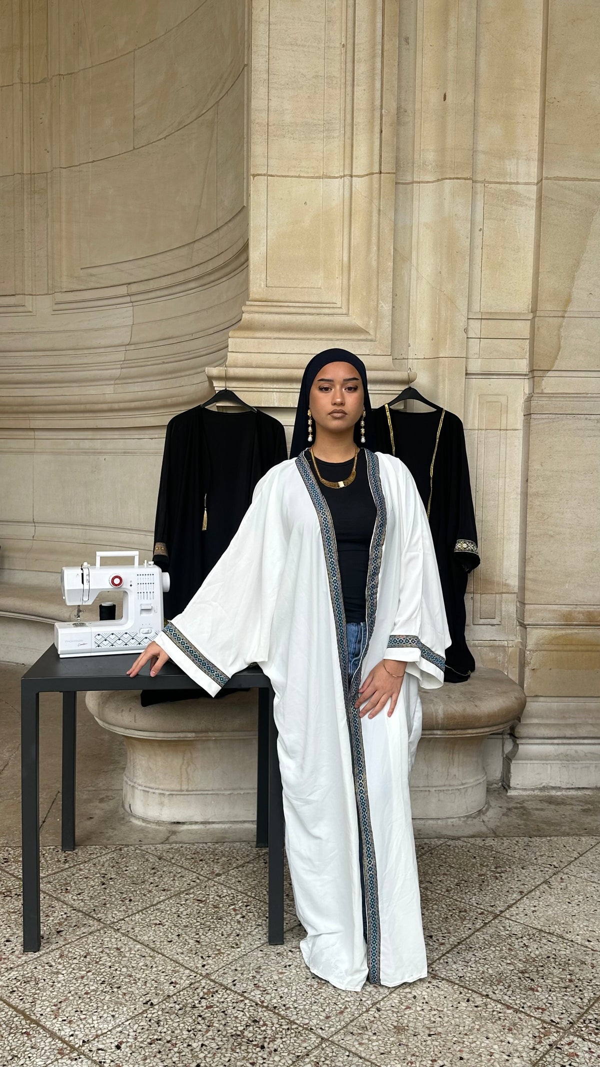 Kimono long Kam, collection Paris – Alsamnt