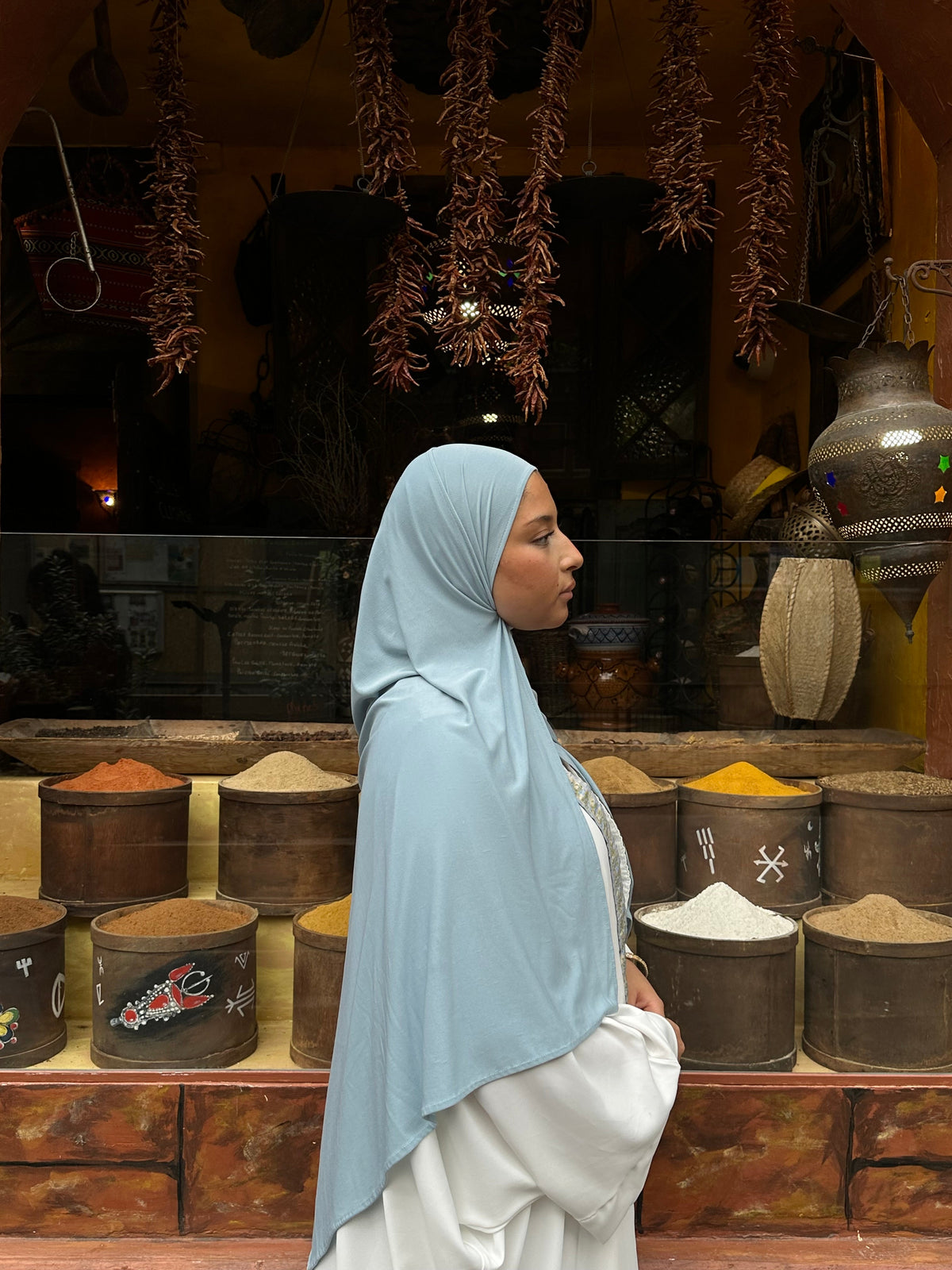 Hijab en jersey premium – Alsamnt