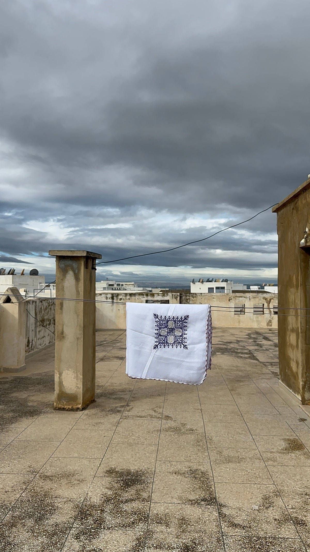 Zif Hayati violet, foulard pour cheveux – Alsamnt