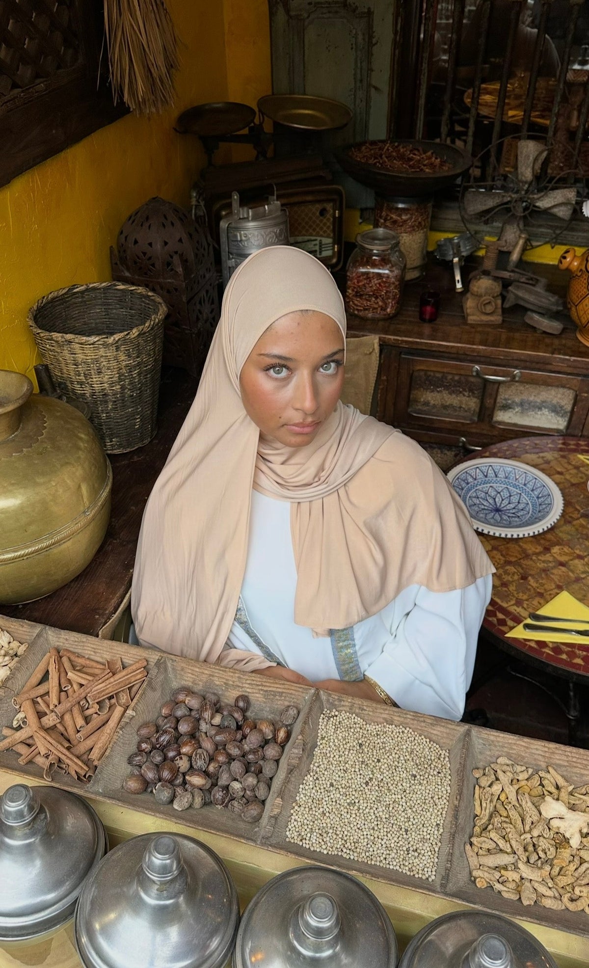 Hijab en jersey premium – Alsamnt