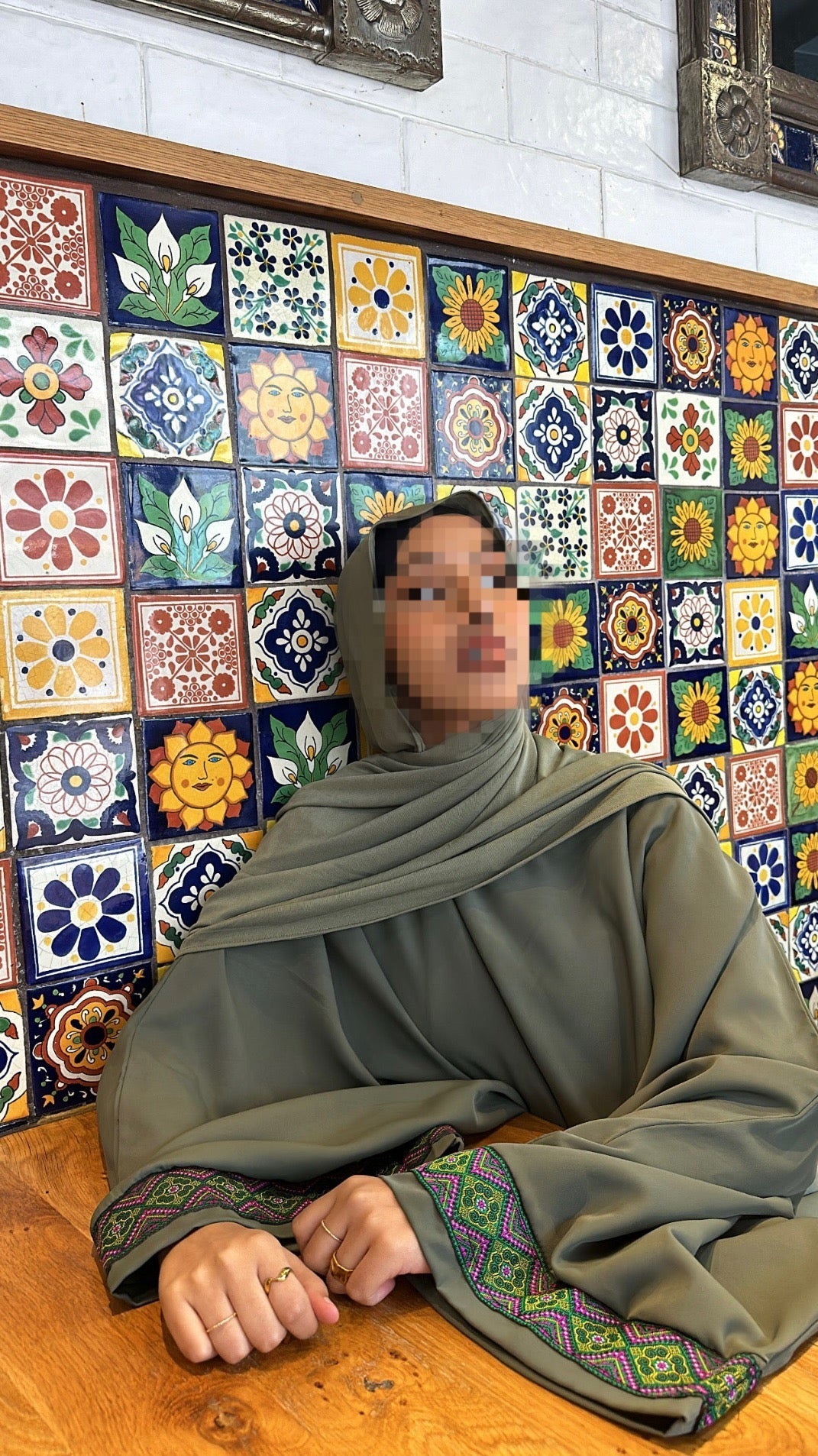 Abaya saoudienne Bodrum à sfifa marocaine – Alsamnt